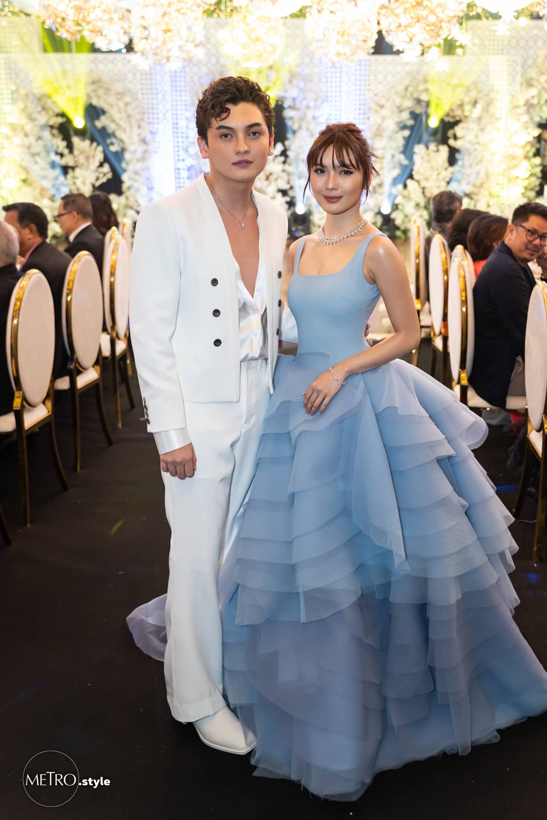 Seth Fedelin and Francine Diaz